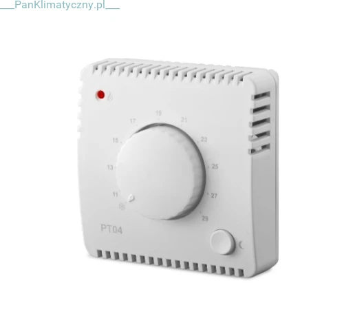 Manualny regulator temperatury, termostat natynkowy PT04