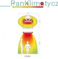 IRIS 1200W Promiennik ciepła podczerwieni - obszar działania