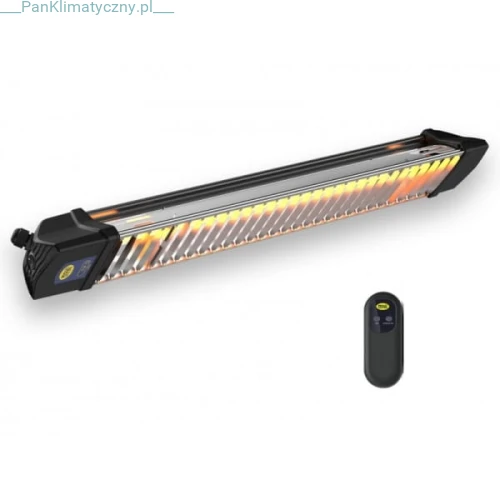 IRIS 1200W Promiennik ciepła podczerwieni (IP65, white frozen)