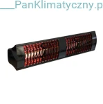 EIR 4000W  Promiennik ciepła podczerwieni  (IP55, gold) czarny 