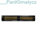 EIR 4000W Promiennik ciepła podczerwieni (IP55, gold) czarny