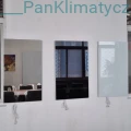 VCIR-G panel grzewczy na podczerwień, grzejnik promiennikowy (ścienny), seria: biały, czarny, lustro