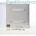 VCIR-G  panel grzewczy na podczerwień, szklany grzejnik promiennikowy (ścienny), mocowanie