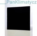 VCIR-G 400W szklany panel grzewczy na podczerwień, grzejnik promiennikowy (ścienny), czarny