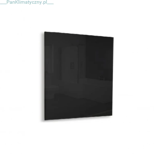VCIR-G 400W szklany panel grzewczy na podczerwień, grzejnik promiennikowy (ścienny), czarny