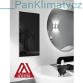 VCIR-G  szklany panel grzewczy na podczerwień, grzejnik promiennikowy (ścienny), czarny