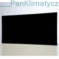 VCIR-G 800W szklany panel grzewczy na podczerwień, grzejnik promiennikowy (ścienny), czarny