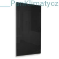 VCIR-G 800W szklany panel grzewczy na podczerwień, grzejnik promiennikowy (ścienny), czarny