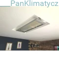 ILMIT TG szklany panel grzewczy na podczerwień, grzejnik promiennikowy (ścienno-sufitowy), przezroczysty Thermo Glass