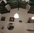 ILMIT TG szklany panel grzewczy na podczerwień, grzejnik promiennikowy (ścienno-sufitowy), przezroczysty Thermo Glass