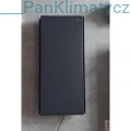 ICON  Pionowy grzejnik hybrydowy, dualny panel grzewczy (kolor: antracyt)