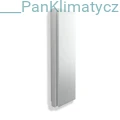 ICON  Pionowy grzejnik hybrydowy, dualny panel grzewczy (kolor: biały)