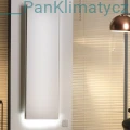 ICON  Pionowy grzejnik hybrydowy, dualny panel grzewczy (kolor: biały)