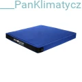NATES Poduszka ogrzewana do siedzenia, bezprzewodowa - kolor: ciemny niebieski- Mensa Heating