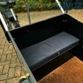 ITER- Poduszka ogrzewana do siedzenia, bezprzewodowa (do przyczepek i rowerów cargo)- czarny - Mensa Heating
