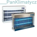 Titan 300 rażąca lampa owadobójcza,  PEST WEST- biały i stal nierdzewna