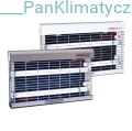 seria CHAMELEON 1x2 - Lampa lepowa na owady (lampa owadobójcza) PESTWEST (biały i stal nierdzewna)