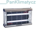 HAMELEON 2x2 (60W) Lampa lepowa na owady (lampa owadobójcza) , stal nierdzewna PESTWEST