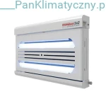 CHAMELEON 1x2 Discretion (30W) Lampa lepowa na owady (lampa owadobójcza) , biały 