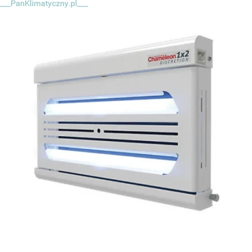 CHAMELEON 1x2 Discretion (30W) Lampa lepowa na owady (lampa owadobójcza) , biały PESTWEST