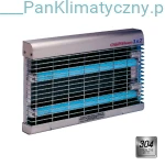 CHAMELEON 1x2 (30W) Lampa lepowa na owady (lampa owadobójcza) , stal nierdzewna