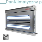 CHAMELEON 1x2 Discretion (30W) Lampa lepowa na owady (lampa owadobójcza) , stal nierdzewna