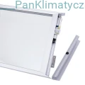 ILMIT TGlass-17 1700W szklany panel grzewczy na podczerwień, grzejnik promiennikowy (ścienno-sufitowy), przezroczysty - podłączenie zasilania