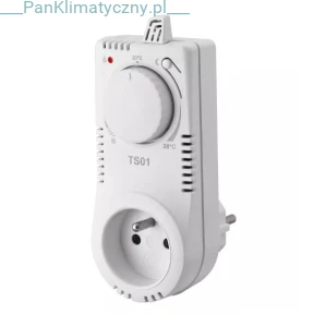 TS-01 Manualny regulator temperatury, termostat gniazdkowy 