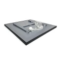 IPP CLASSIC 450W Black panel grzewczy na podczerwień (ścienno-sufitowy, czarny), grzejnik promiennikowy