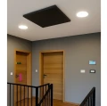 IPP CLASSICBlack panel grzewczy na podczerwień (ścienno-sufitowy, czarny), grzejnik promiennikowy