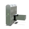 HATHOR Two 4000W Promiennik ciepła podczerwieni (IP55, gold)