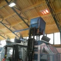 HATHOR Three 6000W Promiennik ciepła podczerwieni (IP55, gold)