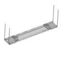 PETALO 1200W Promiennik ciepła podczerwieni (IP55, white frozen)